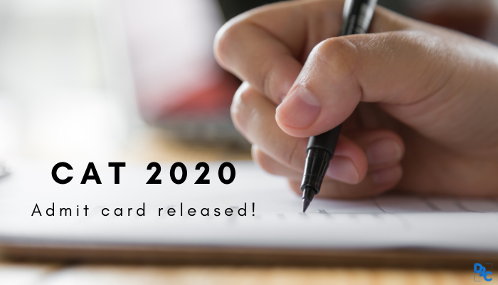 CAT 2020 admit card released! Learn about exam duration, reporting time, and more