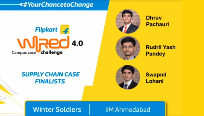 The intense experience of becoming the Runners up of Flipkart WiRED 4.0 -By Dhruv Pachauri from IIM Ahmedabad