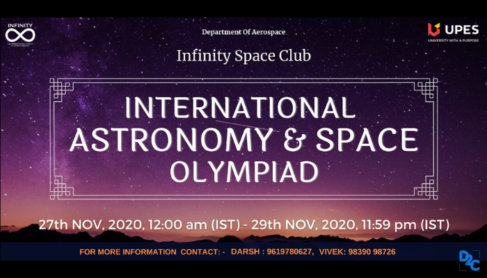 The fifth edition of the International Astronomy and Space Olympiad is here!