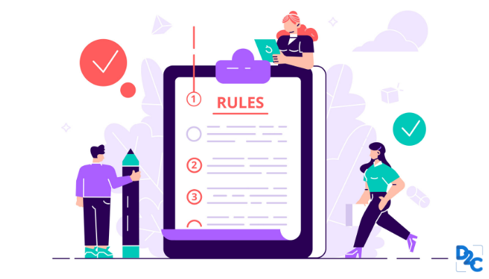 Do rules limit the scope for creativity?