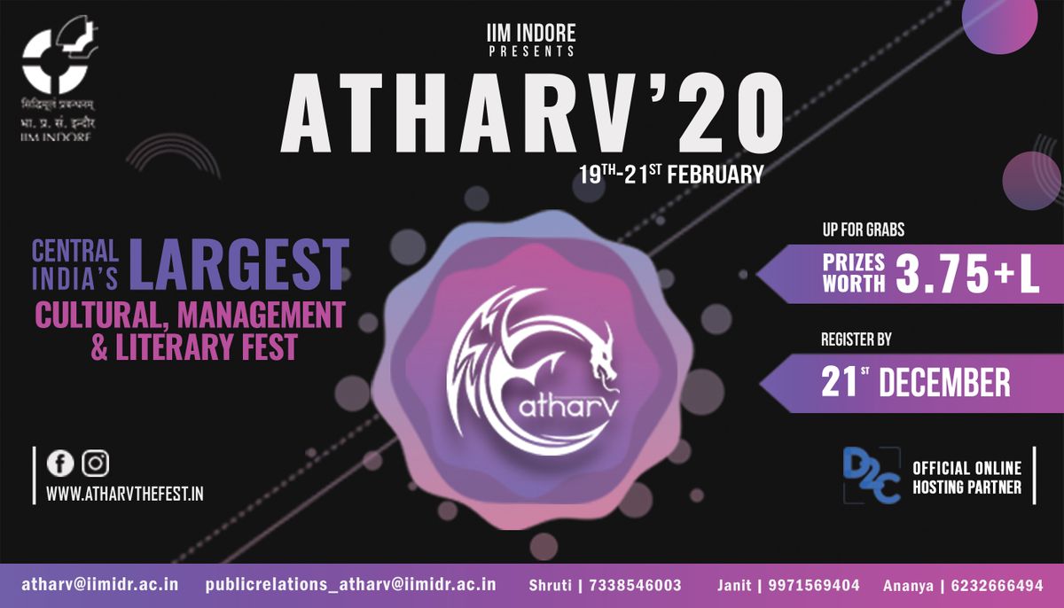 Atharv IIM Indore is headed your way