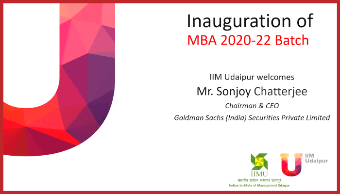 IIM Udaipur inaugurates two-year MBA program, assures transformational journey