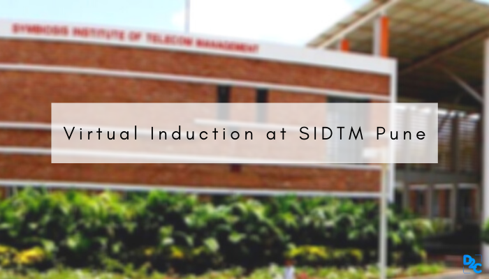 An insight into the star-studded virtual induction program at SIDTM Pune -By Sanghita Biswas