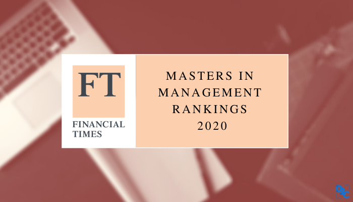 IIM A, B, C, Udaipur and SPJIMR take a spot in FT Masters in Management Rankings 2020