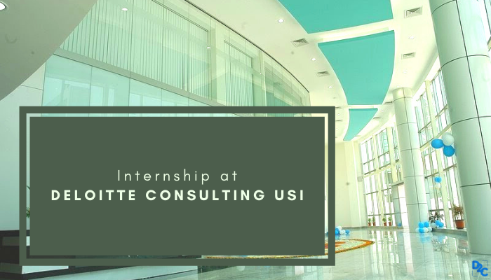 My deloit-ful summer internship experience at Deloitte Consulting USI -By Silky Chandra from SIIB Pune