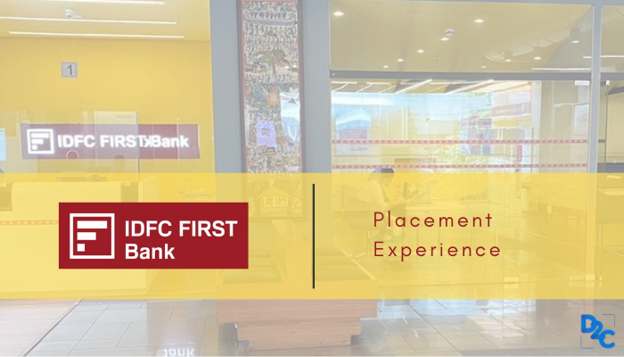 My experience in retail risk at IDFC First Bank -By Apoorva Bansal from IIM Shillong