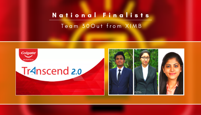 Rising from rock bottom and becoming the national finalists of Colgate Transcend 2.0 -By Team 32Out from XIMB