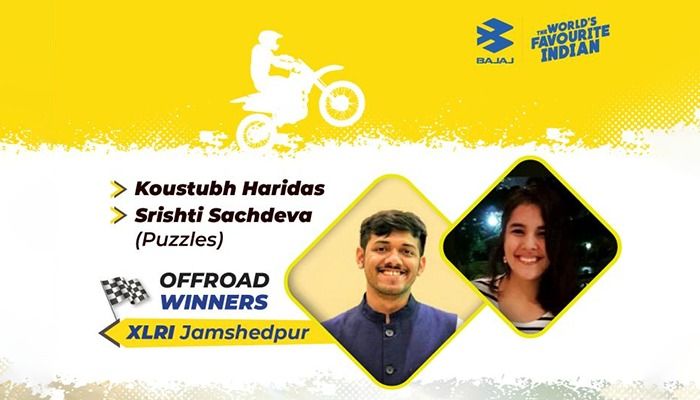 How Did We Battle Our Way to Winning Bajaj Offroad Challenge - Koustubh Haridas, XLRI Jamshedpur