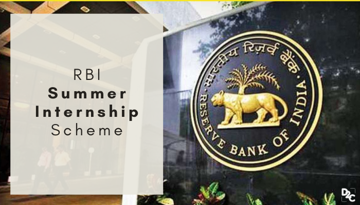 RBI Summer Internship: Applications Open for 125 Students (Free Registrations, Apply Now!)