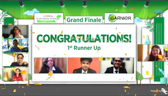 Shifting the way the beauty industry operates; meet the Runners up of L’Oréal Sustainability Challenge 2021 from IIFT Delhi