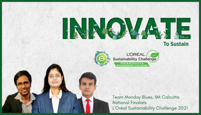 Manogya Prasad From IIM Calcutta Shares His Story To Becoming The National Finalist Of L'Oréal Sustainability Challenge 2021