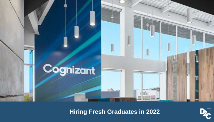 Job Alert! Cognizant is Hiring 45,000 Freshers in 2022