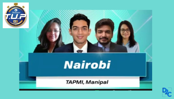 Painting the Reliance TUP 6.0 canvas with our B-Plan -By Ishan Jaggi from TAPMI Manipal