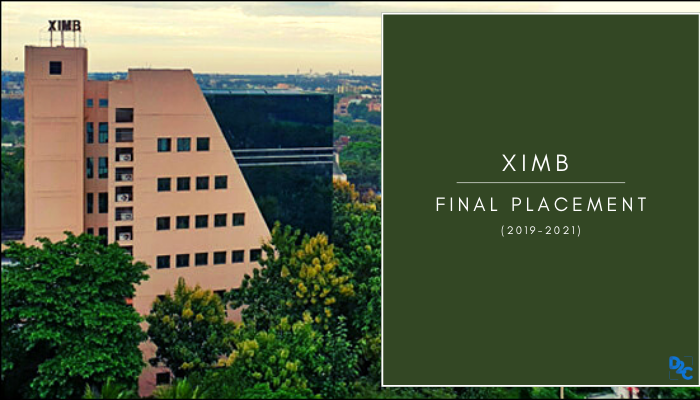 XIMB final placement 2019-2021 registers the highest CTC of 24 LPA