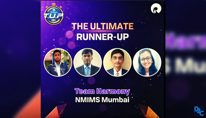 Beating VUCA blues to becoming the National Runner-up of Reliance T.U.P 6.0 -By Team Harmony from NMIMS, Mumbai 