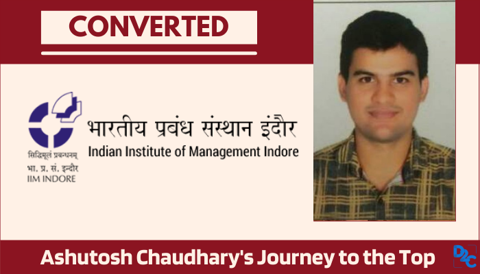 Hear Ashutosh Chaudhary from IIM Indore revealing secrets of nailing CAT interview