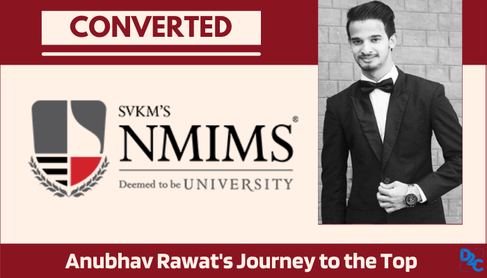 Anubhav’s journey from chronic insomnia and anxiety to NMIMS, Mumbai