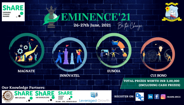 Eminence'21: Be the Change | ShARE SRCC Commemorates a year of learning!