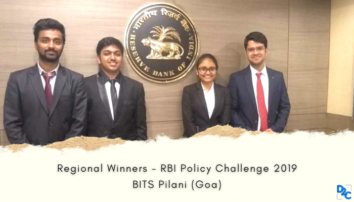This is how these BITS Goa undergrads competed against IIMs at the RBI Policy Challenge 2019