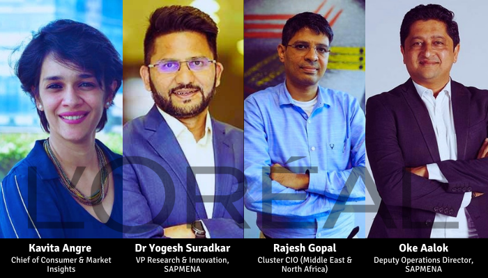 L’Oréal India elevates top four executives from India management team in SAPMENA zone