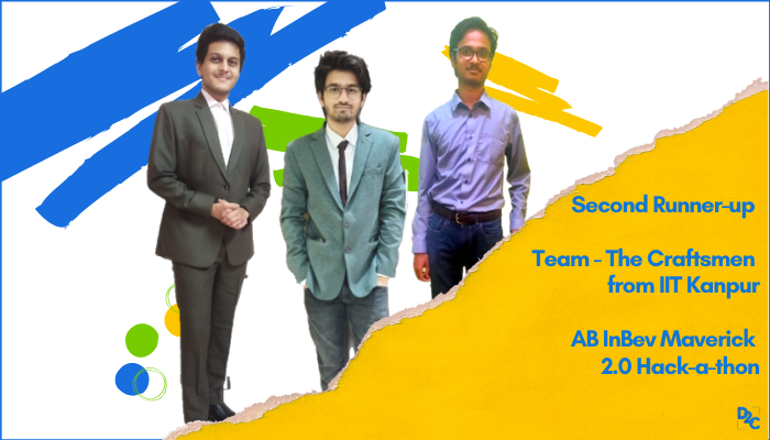 These IITians applied their classroom knowledge to become second runner-up of AB InBev Maverick 2.0 Hack-a-thon