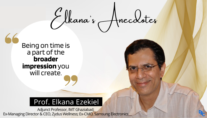 Prof. Elkana on punctuality: Is running late killing your reputation?