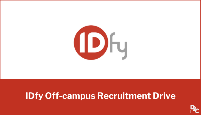 IDfy is hiring software engineers, package up to INR 15 LPA, Apply Now!