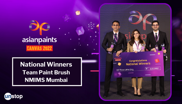 National Winner Of Asian Paints CANVAS 2022-Team Paint Brush Share Their Winning Strategy In Detail