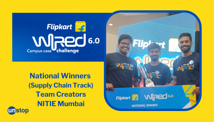 NITIE Mumbai Shines At Flipkart Wired 6.0 (Supply Chain Track)