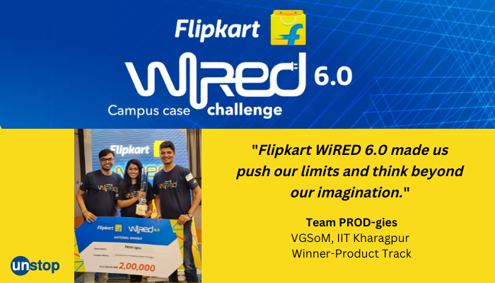 PROD-igies, IIT Kharagpur Emerge Victorious At Flipkart WiRED 6.0!