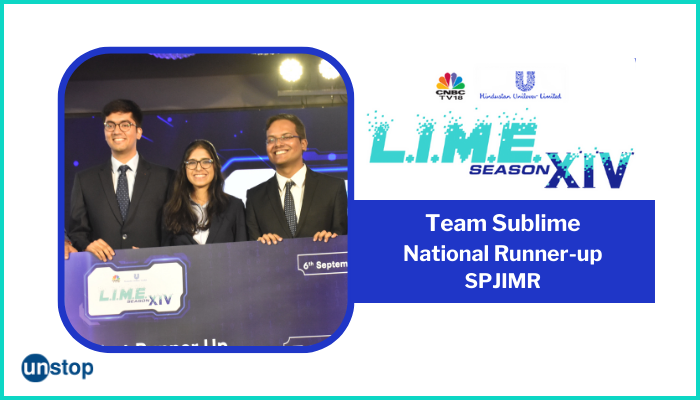 Sublime Story Of HUL L.I.M.E. Season 14 Runner-up From SPJIMR