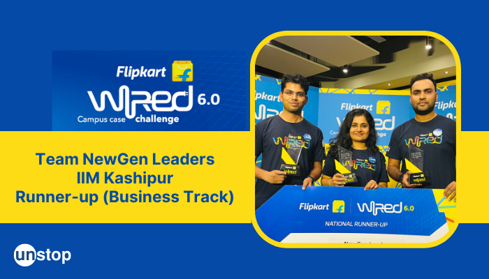 Story Of Flipkart WiRED 6.0 Runner-up From IIM Kashipur (Business Track)