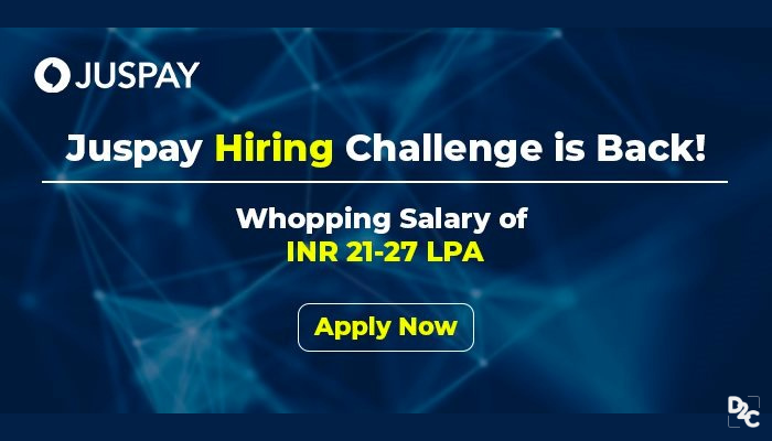 Juspay Hiring Challenge 2022: Bag Full-time Roles At INR 21-27 LPA (open to all 3rd and 4th year engineers)