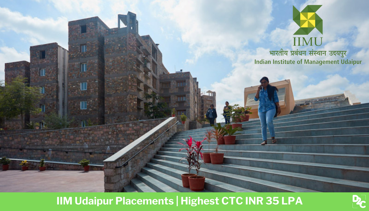 IIM Udaipur Placements 2022: Highest CTC Maintained At INR 35 LPA