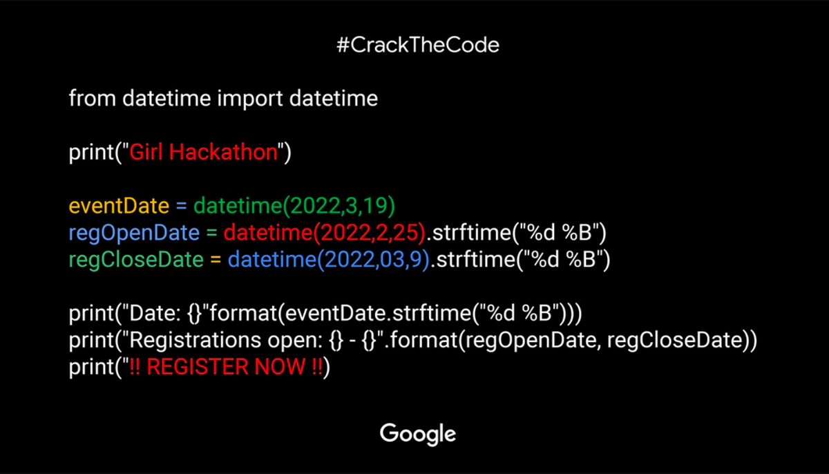 Google India Girl Hackathon 2022: Apply Before March 9; Check Deadline, Eligibility & Other Details
