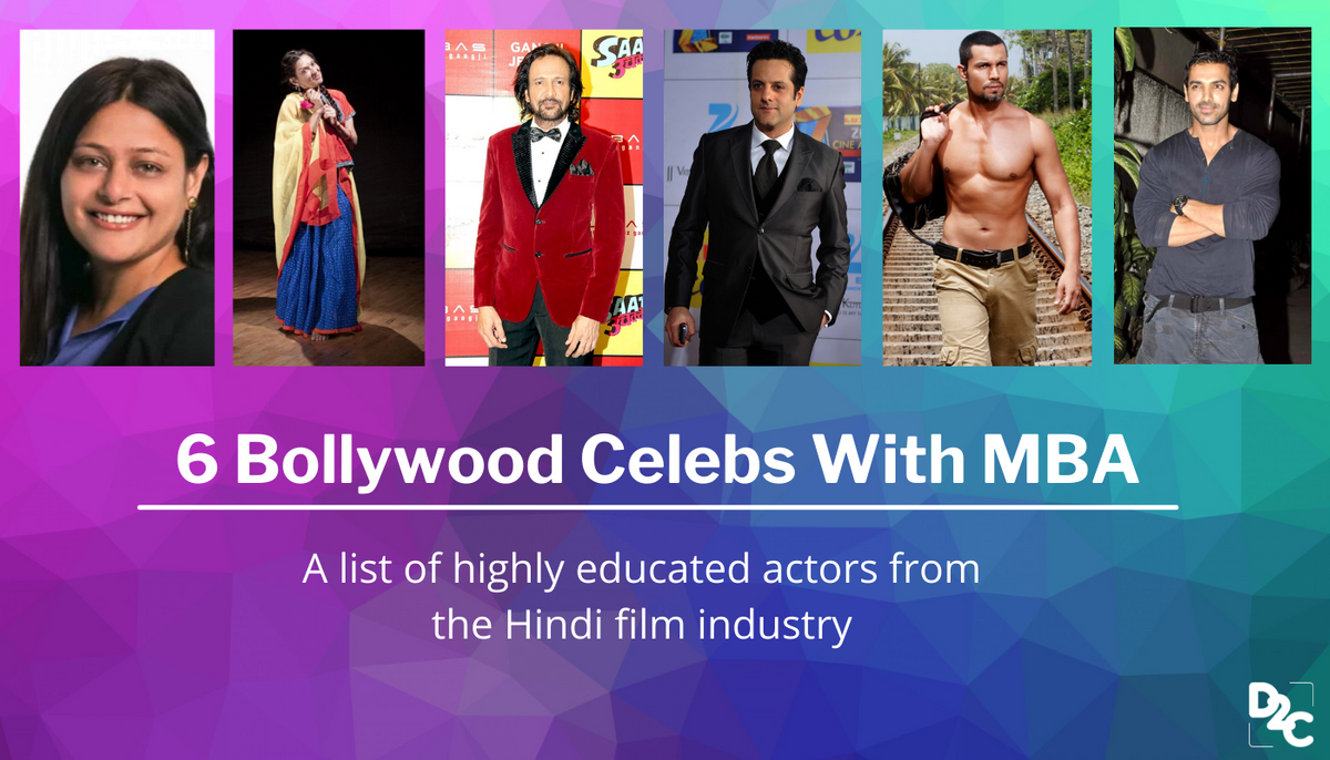 6 Bollywood Actors With MBA You Didn’t Know About!