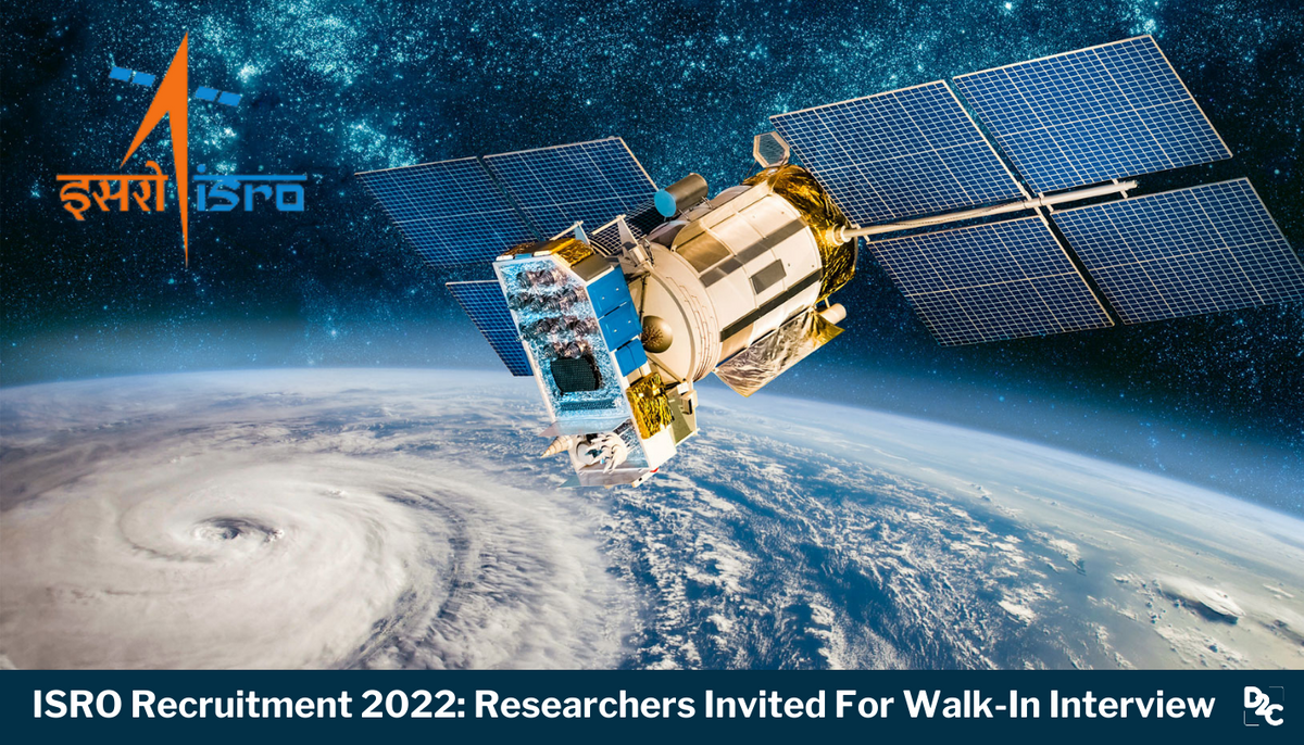 ISRO Recruitment 2022: 20 Openings For Research Fellows With Salary Up To INR 56,100!