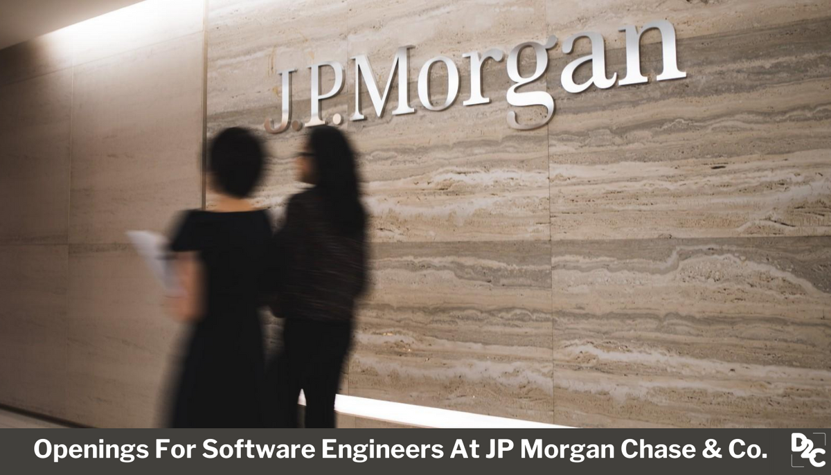 JP Morgan Jobs 2022: Applications Invited From Fresh Graduates For Software Engineering Roles