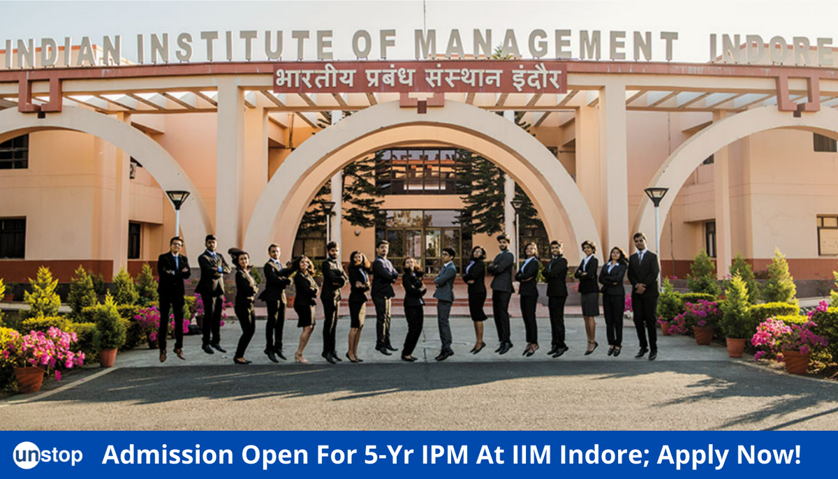 Admissions Open For 5-Year IPM At IIM Indore; Apply before May 21