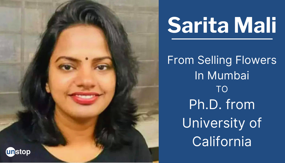 Meet The Girl Who Went From Selling Flowers At Mumbai Roads To Pursuing A PhD From The University of California!