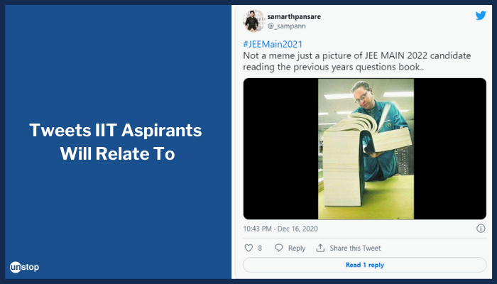 Tweets You Are Sure To Relate To If You Are An IIT Aspirant