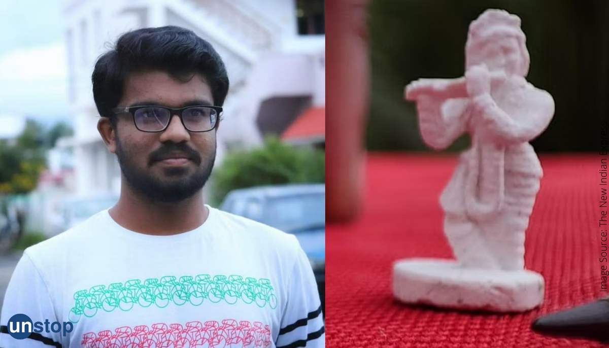 This Tamil Nadu Engineering Student Built A Palm-Sized CNC Machine With Nothing But Scrap!