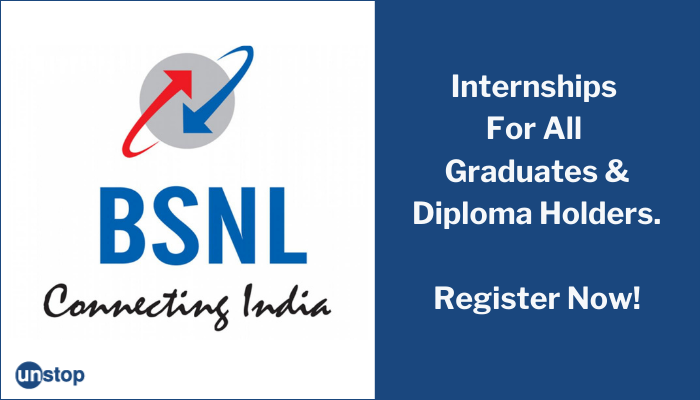 BSNL To Offer 44 Internships With INR 8000 Stipend; Know How To Register For Free!