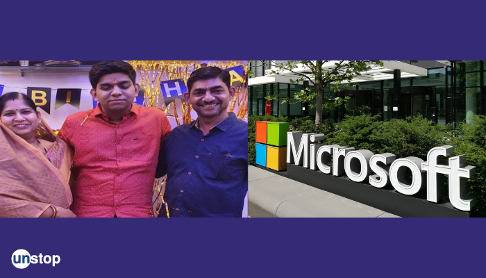 Not Letting Blindness Blur His Dream, This Visually Impaired Techie Bagged INR 47 LPA Job At Microsoft!