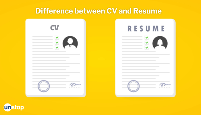 Do You Know The Difference Between CV And Resume? Find Out Now