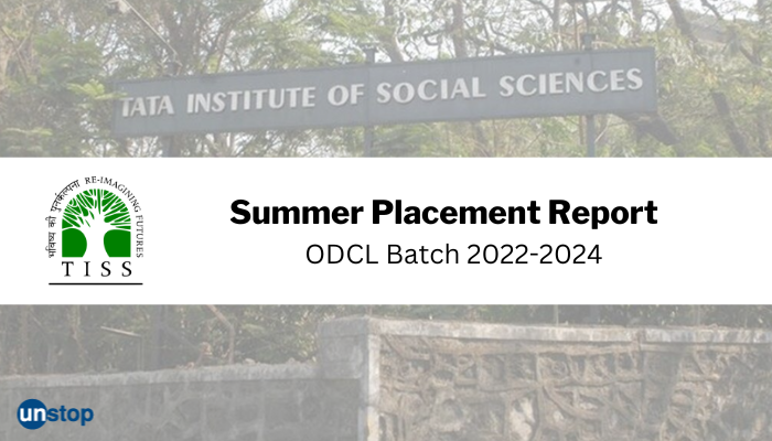 TISS ODCL Summer Placement (Batch 2022-24): Mean Stipend Up By 40%, Highest At INR 3.40 Lakh