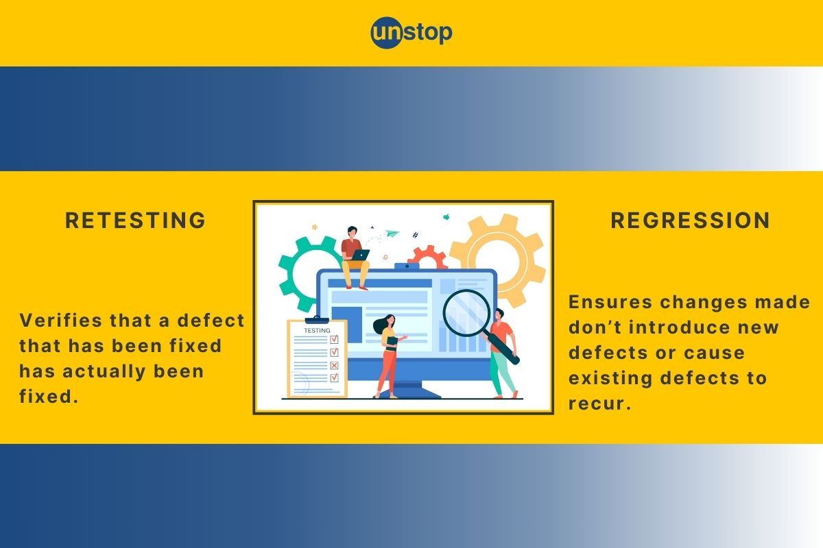 Difference Between Retesting And Regression Testing Explained (With Examples)