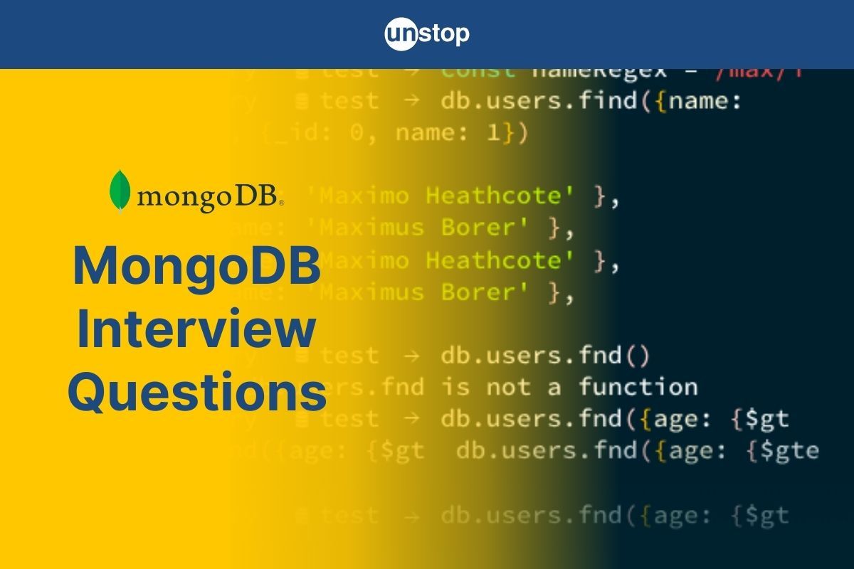 50+ MongoDB Interview Questions That Can Up Your Game