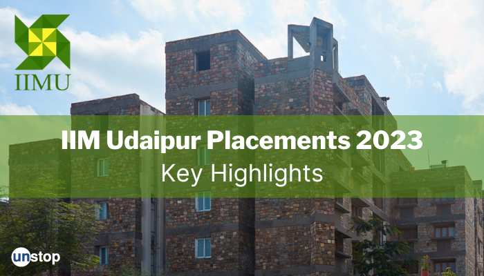 IIM Udaipur Placements 2023: Average CTC Up By 14%, Top Offer INR 36 LPA