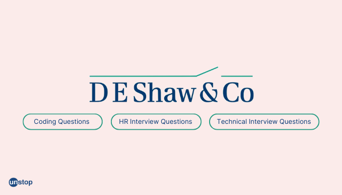 D. E. Shaw Interview Questions For Coding, Technical & HR Round